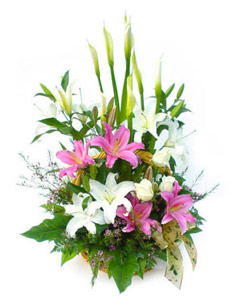 Beautiful basket arrangement