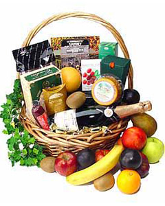 Gourmet Food & Wine Gift Basket