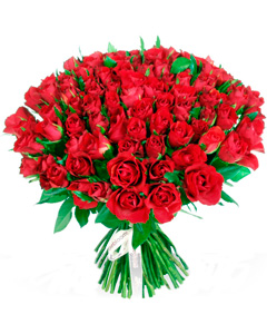 Classical bouquet of  roses