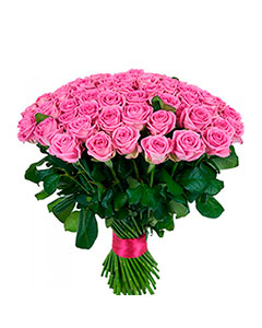 Bouquet of pink roses