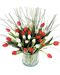 Seasonal bouquet of Tulips